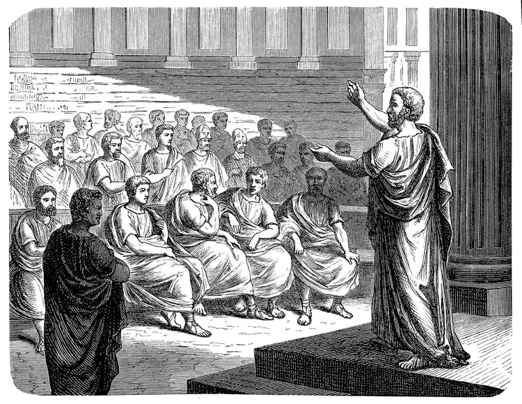 Ancient Athens Assembly