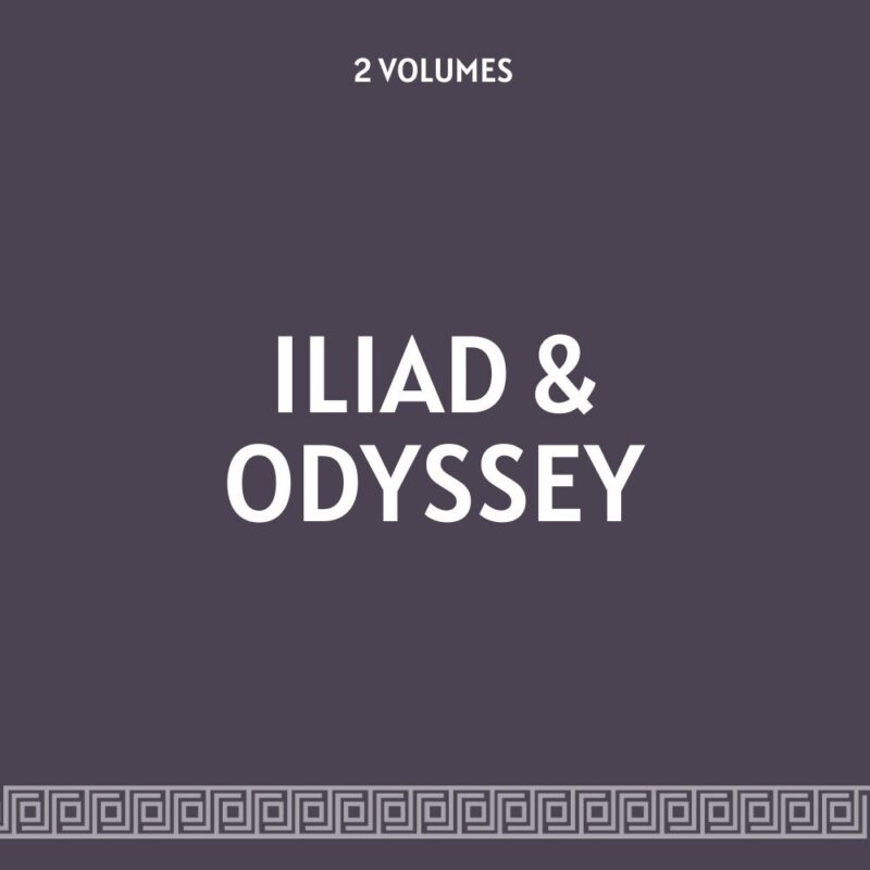 The Iliad & The Odyssey – The Homeric Epics in a Two-Volume Collection